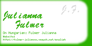 julianna fulmer business card